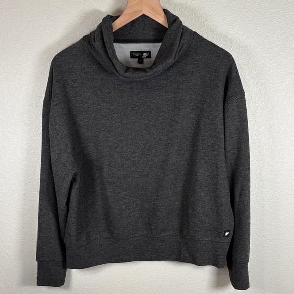 Charcoal Cowl Neck Sweater - Picture 1 of 9